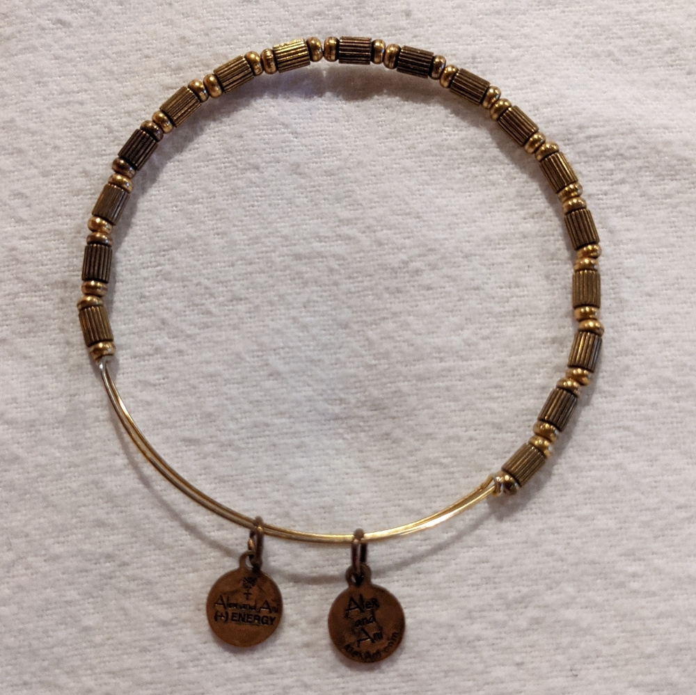 Alex And Ani Set Of 11 Bamboo, Lightning, & Beade… - image 7